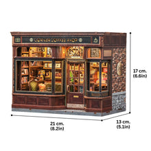 Load image into Gallery viewer, Miniature House - Corner Coffee Shop