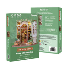 Load image into Gallery viewer, DIY Book Nook Kit - Green Life Bookshop