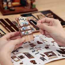 Load image into Gallery viewer, DIY Book Nook Kit - Journey Trace Bookshop