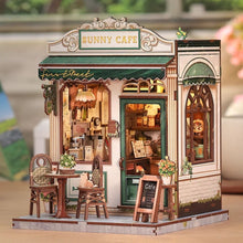 Load image into Gallery viewer, Miniature House - Sunny Cafe
