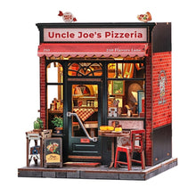 Load image into Gallery viewer, Miniature House - Uncle Joe's Pizzeria