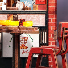 Load image into Gallery viewer, Miniature House - Uncle Joe's Pizzeria