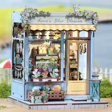 Load image into Gallery viewer, Miniature House - Anna's Blue Blossom