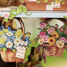 Load image into Gallery viewer, Miniature House - Anna's Blue Blossom