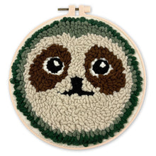 Load image into Gallery viewer, Punch Needle Kit - Cute Sloth
