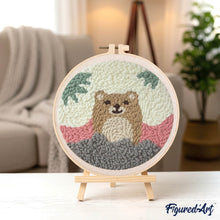 Load image into Gallery viewer, Punch Needle Kit - Tiny Bear
