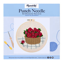 Load image into Gallery viewer, Punch Needle Kit - Strawberry Basket