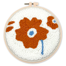 Load image into Gallery viewer, Punch Needle Kit - Rust-Red Poppy