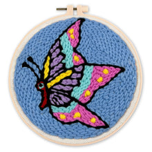 Load image into Gallery viewer, Punch Needle Kit - Butterfly