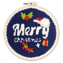 Load image into Gallery viewer, Punch Needle Kit - Merry Christmas