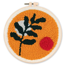 Load image into Gallery viewer, Punch Needle Kit - Botanical Abstract 1
