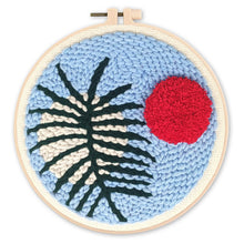 Load image into Gallery viewer, Punch Needle Kit - Botanical Abstract 2