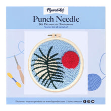 Load image into Gallery viewer, Punch Needle Kit - Botanical Abstract 2