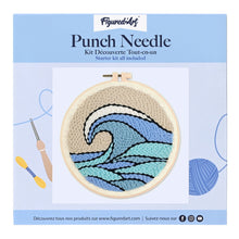 Load image into Gallery viewer, Punch Needle Kit - Big Wave
