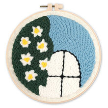 Load image into Gallery viewer, Punch Needle Kit - Flower by the Window