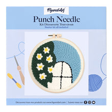 Load image into Gallery viewer, Punch Needle Kit - Flower by the Window