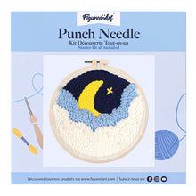 Load image into Gallery viewer, Punch Needle Kit - Hidden Moon