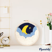 Load image into Gallery viewer, Punch Needle Kit - Hidden Moon