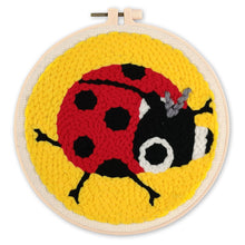 Load image into Gallery viewer, Punch Needle Kit - Ladybird