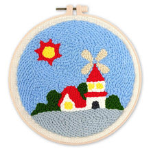 Load image into Gallery viewer, Punch Needle Kit - Sunny Windmill