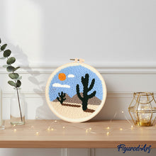 Load image into Gallery viewer, Punch Needle Kit - Desert Afternoon