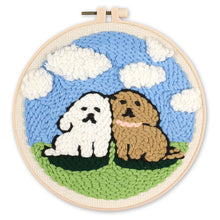 Load image into Gallery viewer, Punch Needle Kit - Dog Duo