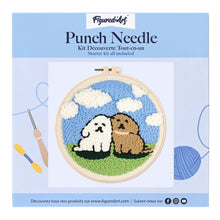 Load image into Gallery viewer, Punch Needle Kit - Dog Duo