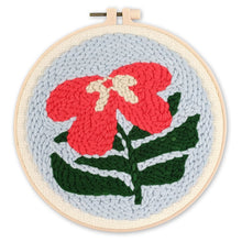 Load image into Gallery viewer, Punch Needle Kit - Hibiscus
