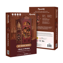 Load image into Gallery viewer, DIY Book Nook Kit - Library of Wisdom