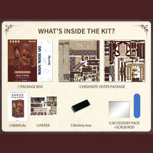 Load image into Gallery viewer, DIY Book Nook Kit - Library of Wisdom