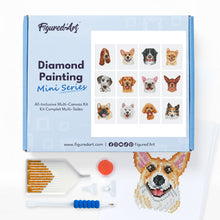 Load image into Gallery viewer, Gem Painting kit - Dog Portraits series
