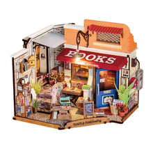 Load image into Gallery viewer, Miniature House - Corner Bookstore