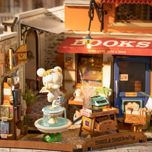 Load image into Gallery viewer, Miniature House - Corner Bookstore