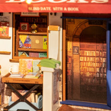Load image into Gallery viewer, Miniature House - Corner Bookstore