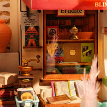 Load image into Gallery viewer, Miniature House - Corner Bookstore