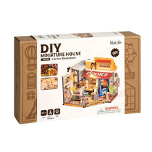 Load image into Gallery viewer, Miniature House - Corner Bookstore
