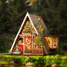 Load image into Gallery viewer, 3D Puzzle - A-Frame Cabin Figured'Art
