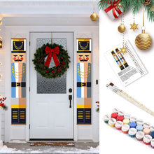 Load image into Gallery viewer, Paint by Numbers Front Door Hanging Banners - Royal Nutcracker Figured'Art