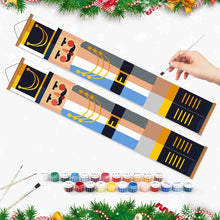 Load image into Gallery viewer, Paint by Numbers Front Door Hanging Banners - Royal Nutcracker