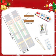 Load image into Gallery viewer, Paint by Numbers Front Door Hanging Banners - Festive Nutcracker