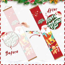 Load image into Gallery viewer, Paint by Numbers Front Door Hanging Banners - Festive Greetings