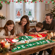 Load image into Gallery viewer, Paint by Numbers Front Door Hanging Banners - Joyful Season