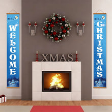 Load image into Gallery viewer, Paint by Numbers Front Door Hanging Banners - Frosty Welcome