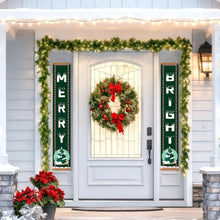 Load image into Gallery viewer, Paint by Numbers Front Door Hanging Banners - Merry &amp; Bright