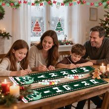 Load image into Gallery viewer, Paint by Numbers Front Door Hanging Banners - Merry &amp; Bright