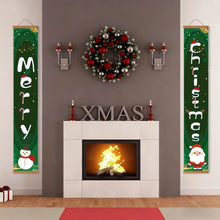 Load image into Gallery viewer, Paint by Numbers Front Door Hanging Banners - Holiday Cheer