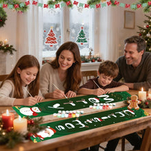 Load image into Gallery viewer, Paint by Numbers Front Door Hanging Banners - Holiday Cheer
