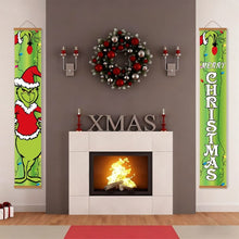 Load image into Gallery viewer, Paint by Numbers Front Door Hanging Banners - Holiday Thief