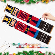 Load image into Gallery viewer, Paint by Numbers Front Door Hanging Banners - Nutcracker Guard