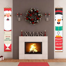 Load image into Gallery viewer, Paint by Numbers Front Door Hanging Banners - Snowman Joy